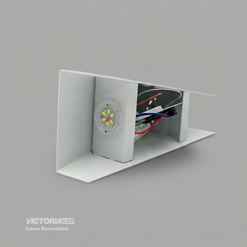 APLIQUE DE PARED IP20 6W 3000K BLANCO 200*200MM AC85-265V