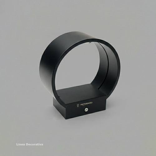 APLIQUE DE PARED IP20 5W 3000K NEGRO 105*100MM AC85-265V