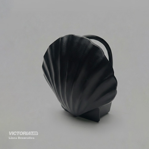 APLIQUE DE PARED IP65 5W 3000K NEGRO 122*116MM AC85-265V