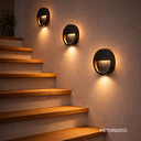 APLIQUE DE PARED IP65 2W 3000K NEGRO 150MM