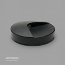 APLIQUE DE PARED IP65 2W 3000K NEGRO 150MM