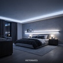 CINTA LED 10M 24V 6500K IP20 12MM 18W 2000LM 240LED