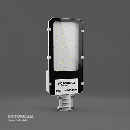 VICTORIA LED LAMPARA DE POSTE 6500K BASE FIJA