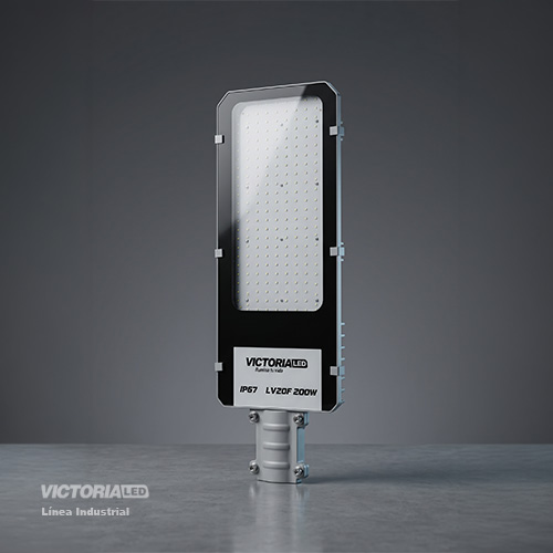 VICTORIA LED LAMPARA DE POSTE 6500K BASE FIJA