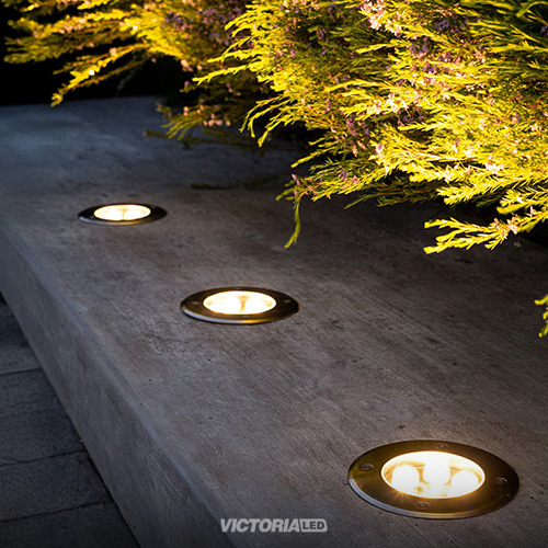 CARCASA PARA PISO RODONDO 1*GU10 IP67 20U/C