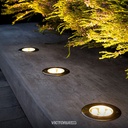 CARCASA PARA PISO RODONDO 1*GU10 IP67 20U/C