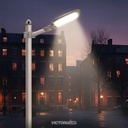VICTORIA LED LAMPARA CLASE II 4000K FP.09 IP66 FOTOCELULA