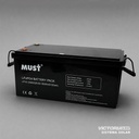 SOLAR BATERIA LITIO 25.6V200AH MUST