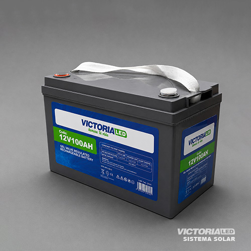 SOLAR BATERIA GEL 12V100AH