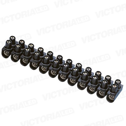 BORNERA 12 POLOS 60A NEGRO