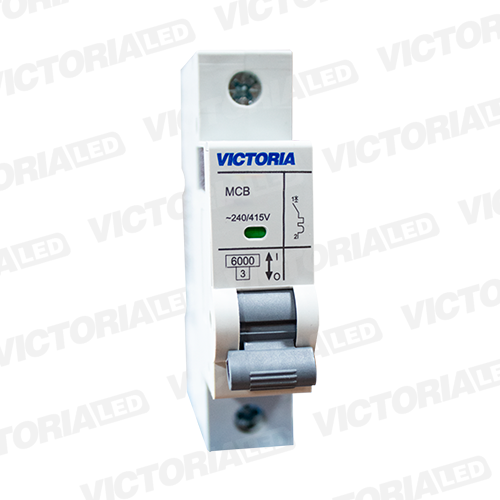 BREAKER VICTORIA LED AC 6K 1P 16A 12U/C