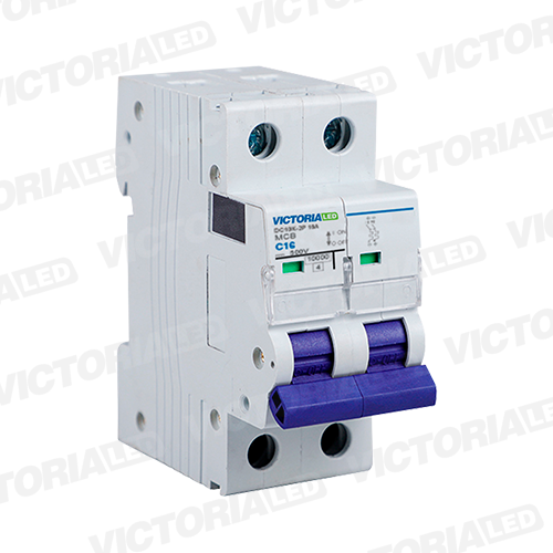 BREAKER VICTORIA LED DC 10K 2P 50A 6U/C