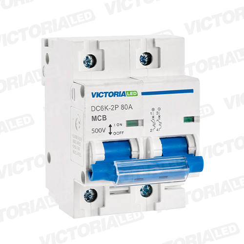 BREAKER VICTORIA LED DC 10K 2P 80A 6U/C