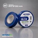 CINTA ELECTRICA AZUL 0.13X19X20.2M FUEGO RETARDANTE 200U