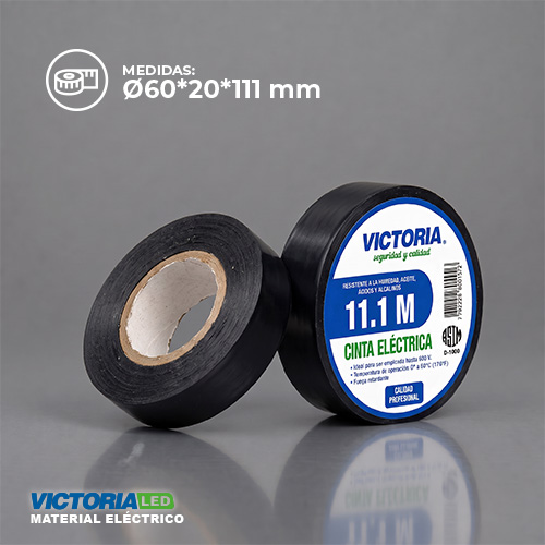 CINTA ELECTRICA NEGRA 0.13X19X11.1M FUEGO RETARDANTE 250U