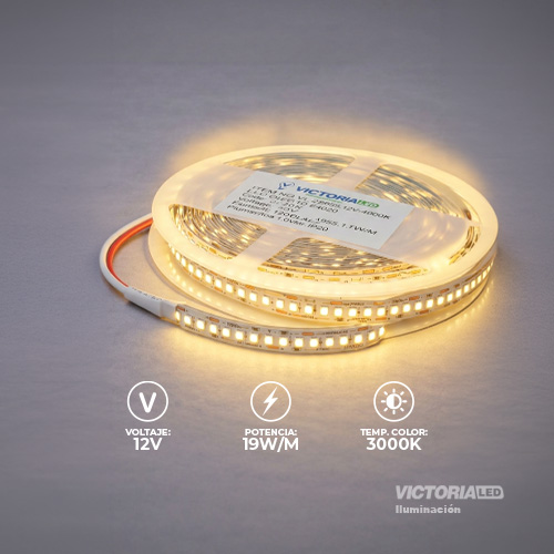 CINTA LED 5M IP20 10MM 240LED 3000K 7500LM