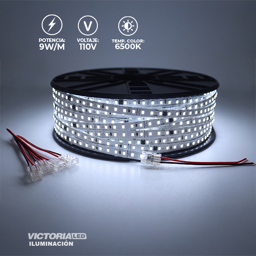 CINTA LED ROLLO 100M AC110V 2835 IP20 120L 6500K