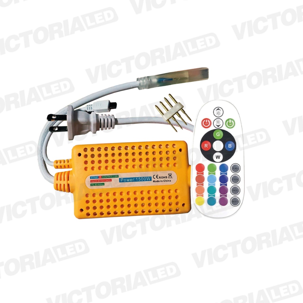 CONTROLADOR MANGUERA LED 5050 RGB 10MM + CONTROL 1500W