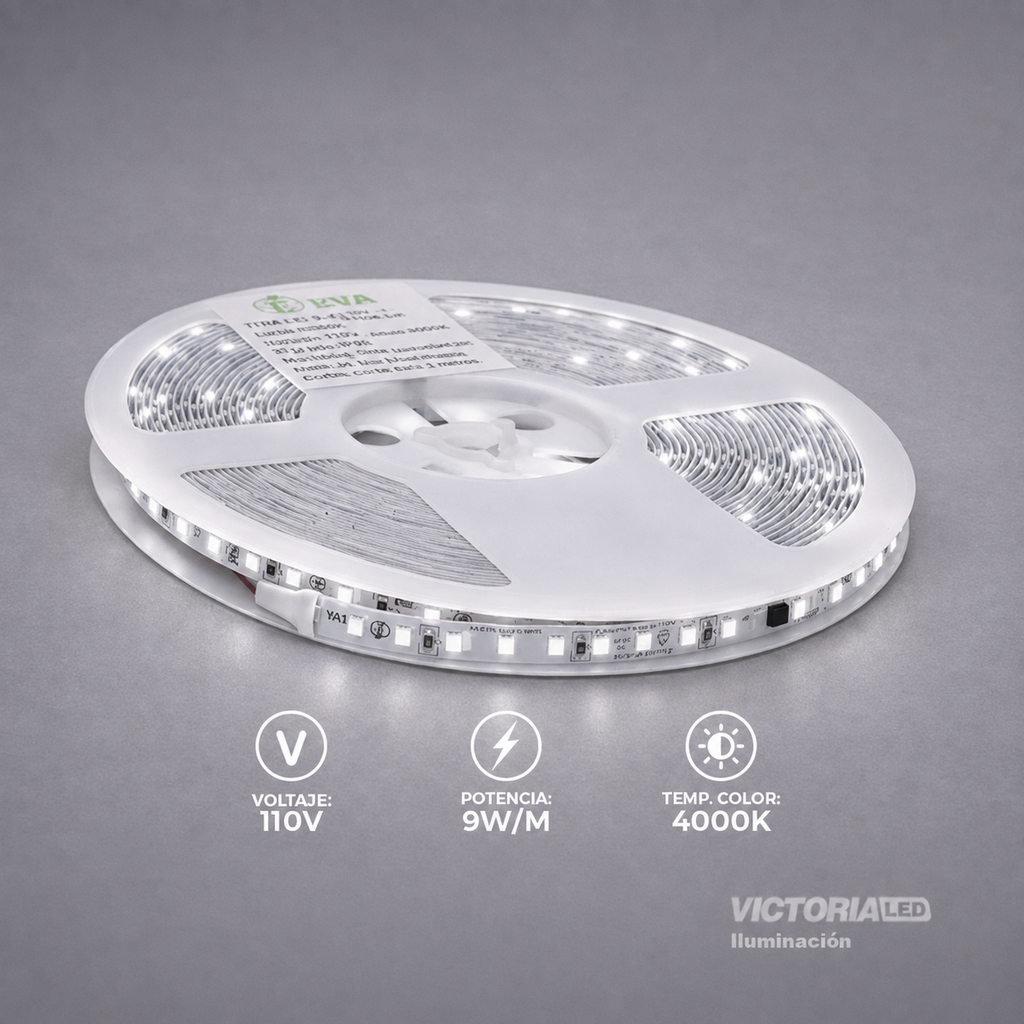EVA CINTA LED 10M AC110V 2835 IP20 70W CON CONECTORES 50U/C