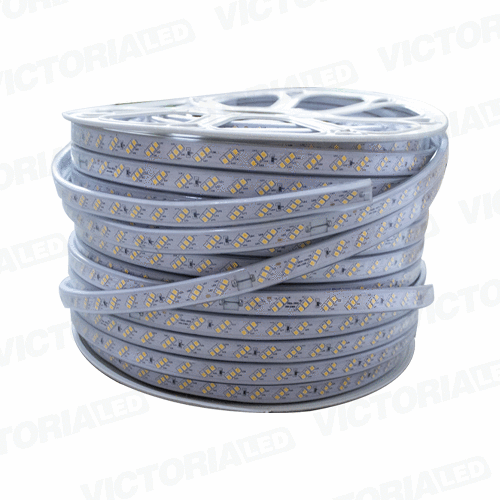 EVA MANGUERA LED 2835 3 LINEAS 12MM 8W/M 110V BLANCO