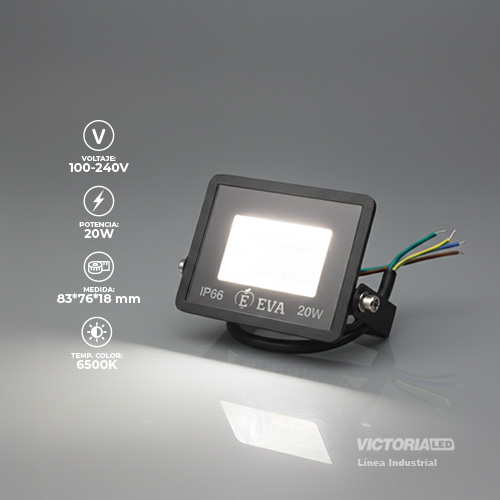 EVA REFLECTOR 6500K 100-240V IP66 FP0.5 15U/C