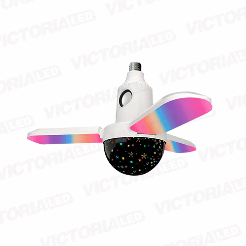 FOCO LED 40W PARLANTE RGB