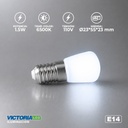 FOCO LED E14 1.5W 110V 6500K 500U/C