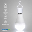 FOCO LED EMERGENCIA 12W 6500K 100U/C