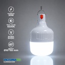 FOCO LED RECARGABLE 30W 6500K 50U/C