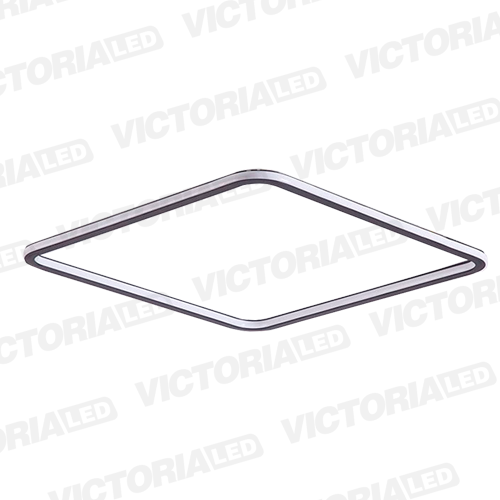 LAMPARA DECORATIVA DE TECHO LED METAL/ACRILICO BLACK