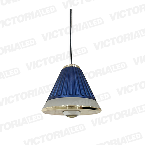 LAMPARA DECORATIVA LED 12W 3000K ALUMINIO BLUE