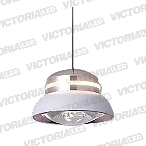 LAMPARA DECORATIVA LED 12W 3000K ALUMINIO WHITE
