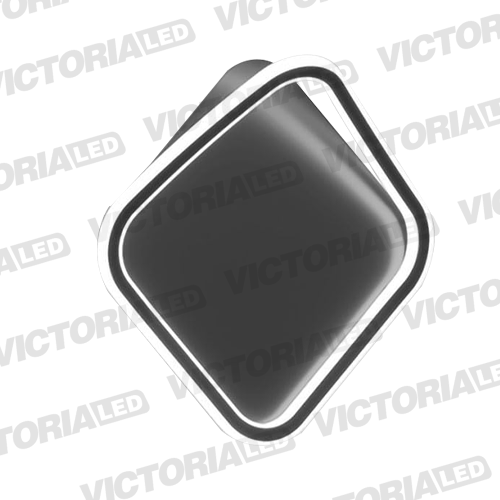 LAMPARA DECORATIVA LED 26W 6500K METAL/SILICON BLACK