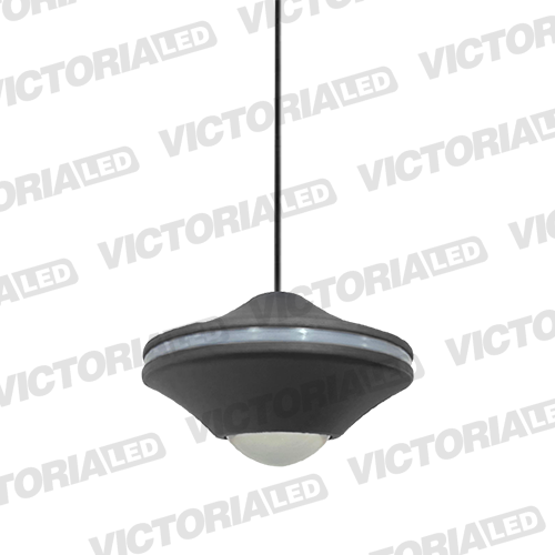 LAMPARA DECORATIVA LED 8W 3000K ALUM/ACRILICO GRAY