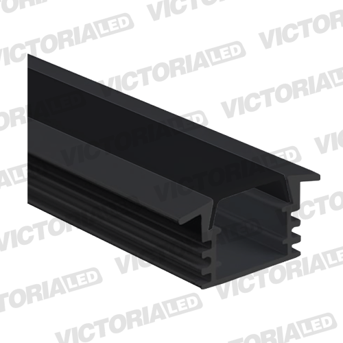 PERFIL NEGRO ALUMINIO 3M C2 DENVER