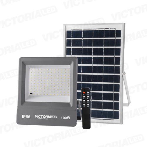 SOLAR REFLECTOR MULTIPUNTO 100W 3 TONOS DE LUZ