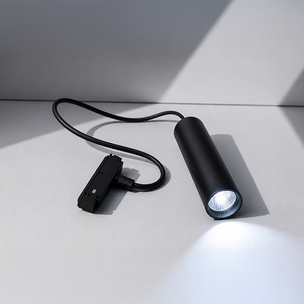 SPOT LED 10W 6000K COLGANTE NEGRO 48V DC