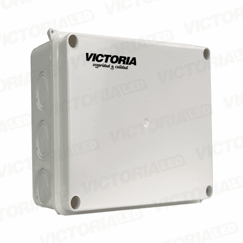 VICTORIA LED CAJA DE PASO 300X250X120MM 20U/C