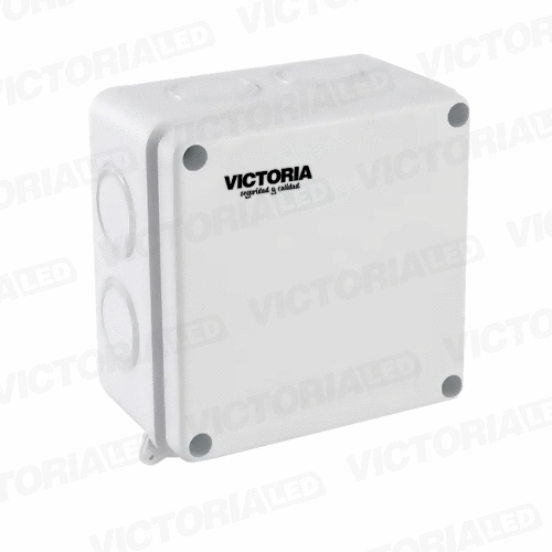 VICTORIA LED CAJA DE PASO 80X80X50MM 200U/C