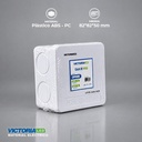 VICTORIA LED CAJA DE PASO 80X80X50MM 200U/C