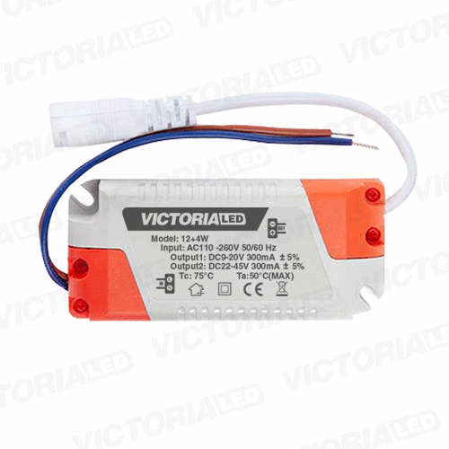VICTORIA LED DRIVER RGB 12+4W