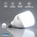 FOCO LED VICTORIA 20W 100-260V 6500K 100U/C