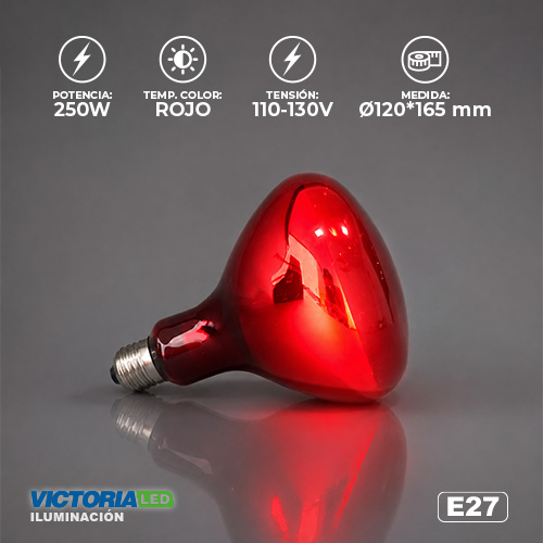 FOCO LED INFRAROJO VICTORIA 250W 40U/C