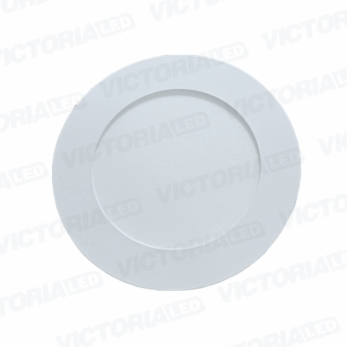 VICTORIA LED PANEL 6500K 24W EMPOTRABLE REDONDO 20U/C