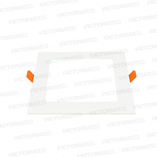 VICTORIA LED PANEL 6500K 6W EMPOTRABLE CUADRADO 80U/C