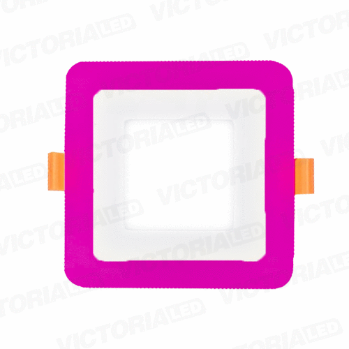 VICTORIA LED PANEL EMP CUA 18W+6W FUCSIA 20U/C