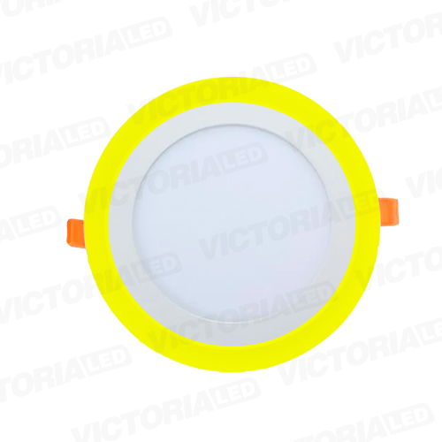 VICTORIA LED PANEL EMP RED 3W+3W AMARILLO 100U/C