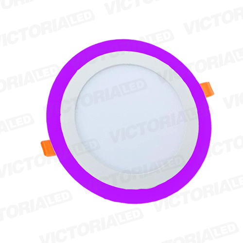 VICTORIA LED PANEL EMP RED 3W+3W PURPURA 100U/C