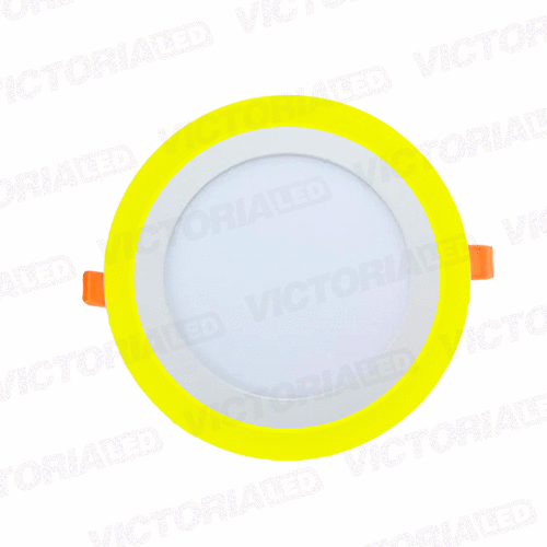 VICTORIA LED PANEL EMP RED 6W+3W AMARILLO 60U/C
