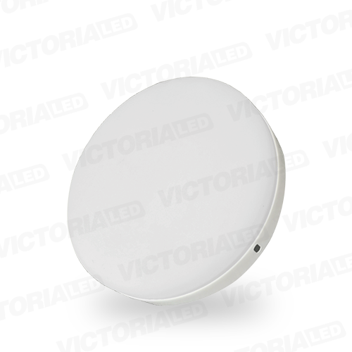 VICTORIA LED PANEL SIN BORDE 18W SOBREPUESTO REDONDO 40U/C